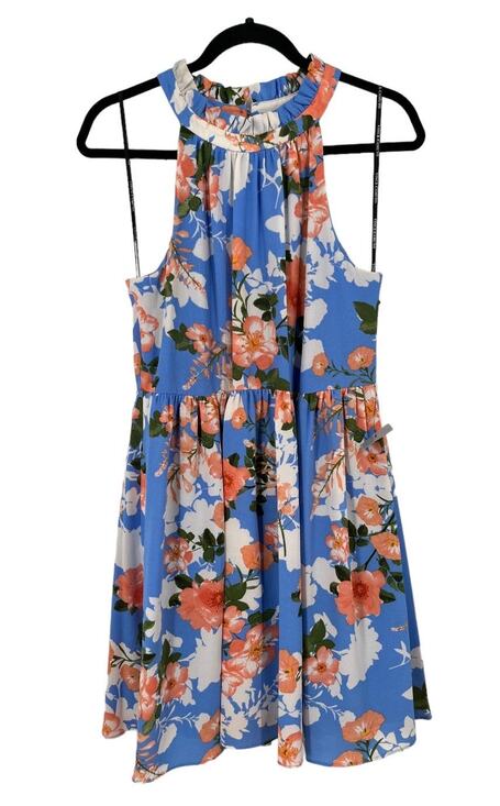 Vince Camuto Dresses & Skirts - Vince Camuto dress floral print fit flare blue size 10